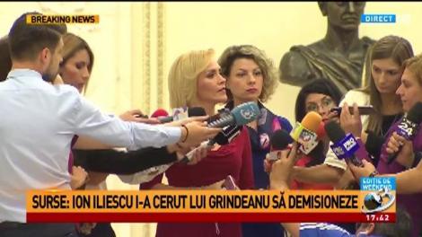 Gabriela Firea, declaraţii după citirea moţiunii: Toată România aşteaptă sfârşitul crizei