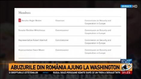 Abuzurile din Rom&acirc;nia ajung la Washington