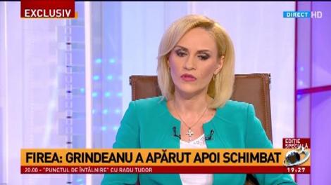 Gabriela Firea, despre ziua în care Sorin Grindeanu s-a schimbat: „Avea altă atitudine față de cei care i-au dat încredere”