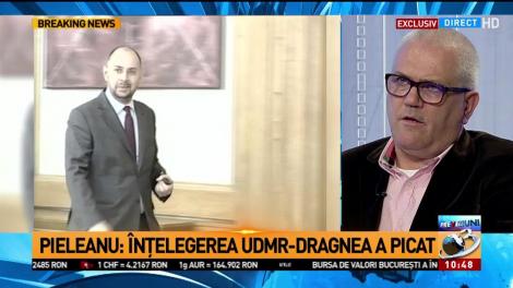 Marius Pieleanu: Înțelegerea UDMR-Dragnea a picat