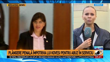 Plângere penală împotriva lui Kovesi pentru abuz în serviciu