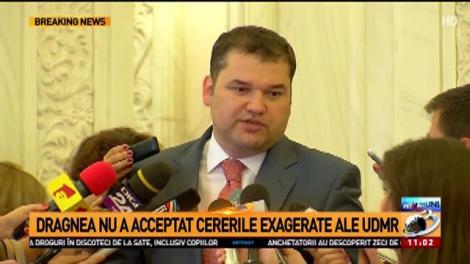 Declarații UDMR la Parlament: Proiectul pentru ziua de 15 martie a fost retras