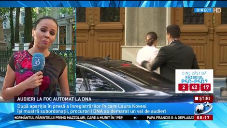 Audieri la foc automat la DNA