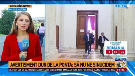 Maria Toader, detalii de la Palatul Victoria înaintea moțiunii de cenzură