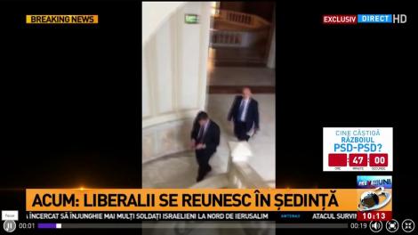 Victor Ponta și Sorin Grindeanu au ajuns la Palatul Parlamentului