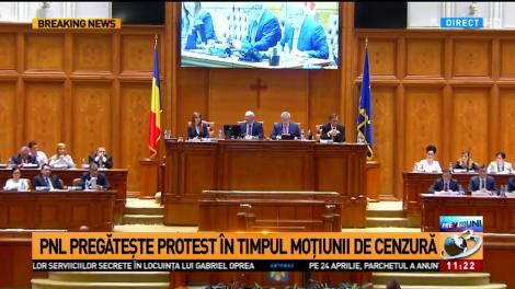 A început ședința în Parlament. Președintele Senatului a vorbit în deschidere