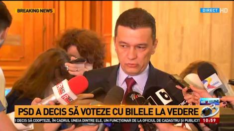 Sorin Grindeanu: Am încercat împreună cu Dragnea să găsim o soluție