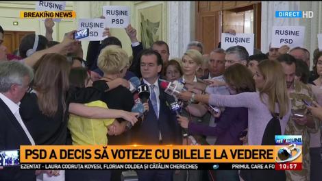 Ludovic Orban: Este răfuiala PSD-ului. Am încredere că toți parlamentarii PNL vor respecta decizia partidului