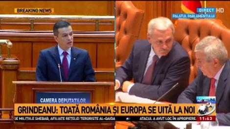 Sorin Grindeanu își prezintă poziția față de moțiunea de cenzură: Nu mă țin de scaun, nu sunt salvatorul țării