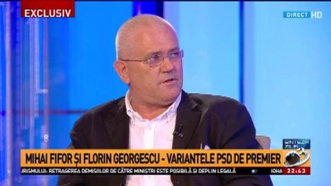 Florin Georgescu și Mihai Fifor - cele două propuneri pentru funcția de premier