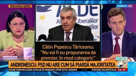 Andronescu: PSD nu are cum să piardă majoritatea