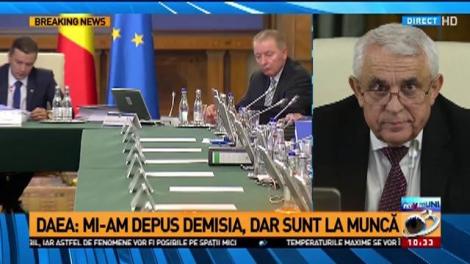 Ministrul agriculturii, despre demisie: O să văd dacă îmi retrag demisia