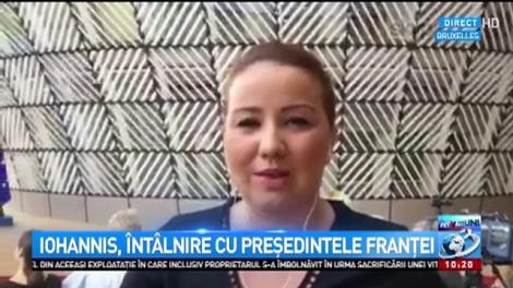 Klaus Iohannis, &icirc;nt&acirc;lnire cu Emmanuel Macron