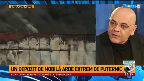 Raed Arafat, avertisment important: „Oamenii care locuiesc în apropiere sunt rugați să rămână în case și să închidă ferestrele!”