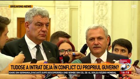 Dragnea, despre declarația ministrului Mișa: A început cu stângul
