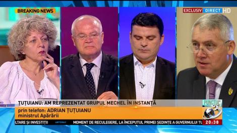 Ministrul Apărării, Adrian Țuțuianu: Nu intenționez să rămân președintele Comisiei SRI