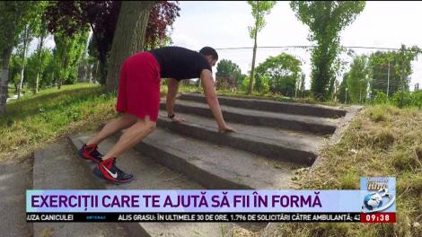 Exerciții care te ajută să fii în formă