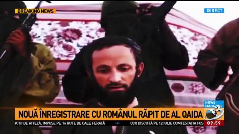 Nouă &icirc;nregistrare cu rom&acirc;nul răpit de Al Qaida