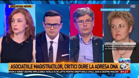 Asociaţiile magistraţilor, critici dure la adresa DNA