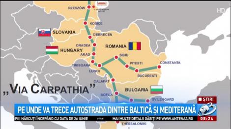 Via Carpatia, autostrada care leagă România de Grecia