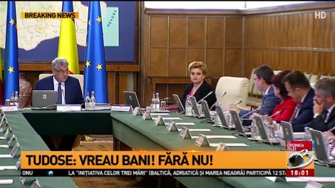 Premierul Tudose a tunat în ședința de Guvern: „La rectificare vreau banii ăștia. Nu e cu da sau nu”