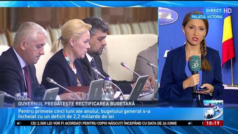 Guvernul pregătește rectificarea bugetară