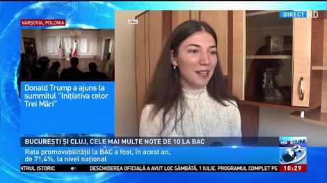 București și Cluj, cele mai multe note de 10 la BAC