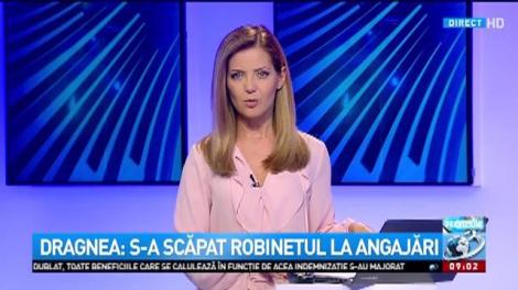 Tudose blochează angajările în administrația centrală