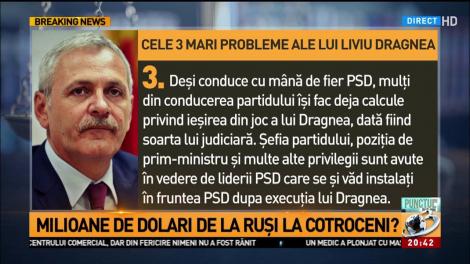 Cele trei mari probleme cu care se confruntă Liviu Dragnea