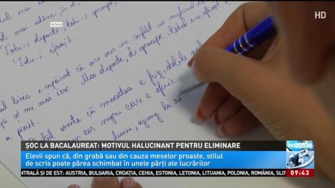 Șoc la bacalaureat: motivul halucinant pentru eliminare