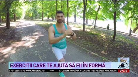 Exerciții care te ajută să fii în formă