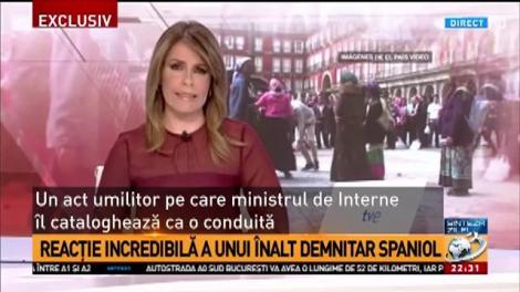 Imagini scandaloase din Piața Mayor din Madrid