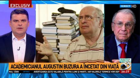 Ion Iliescu, despre regretatul Augustin Buzura