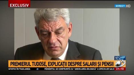 Mihai Tudose, interviu