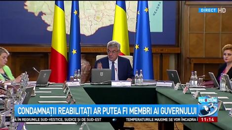 Condamnații reabilitați ar putea fi membri ai Guvernului