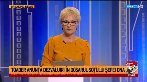 Tudorel Toader anunţă dezvăluiri &icirc;n dosarul soţului şefei DNA