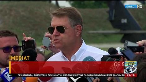 Klaus Iohannis: Sunt m&acirc;ndru că avem o echipă de profesioniști