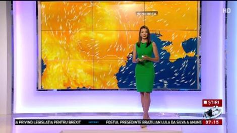 Prognoza meteo. Ce se întâmplă cu vremea la început de weekend