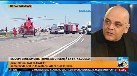 Accident în lanţ pe drumul dintre Mangalia şi Olimp