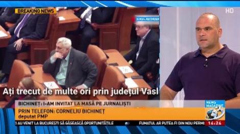 Un deputat din partidul lui Băsescu, acuzat de jurnaliști că a încercat să-i mituiască. Bichineț: Probabil că le-am dat banii, nu-mi aduc aminte