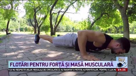 Flotări pentru forță și masă musculară