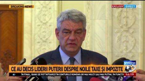 Mihai Tudose: Nu vom aplica impozitul pe cifra de afaceri. Considerați închis acest subiect