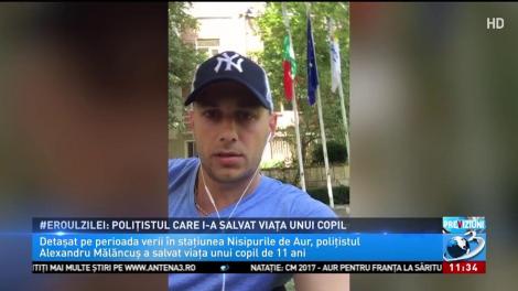 Un poliţist din Vaslui a devenit erou pe litoralul bulgăresc, după ce a salvat viața unui copil