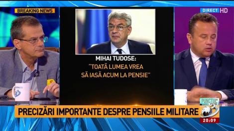 Ministrul Liviu Pop, precizări importante despre pensiile militare