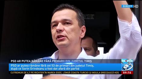 Cutremur în PSD. 53 de primari din Timiș amenință cu plecarea din partid, după excluderea lui Sorin Grindeanu