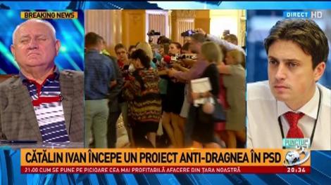 Cătălin Ivan &icirc;ncepe un proiect anti-Dragnea &icirc;n PSD