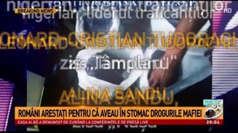 Rom&acirc;ni arestați pentru că aveau &icirc;n stomac drogurile mafiei