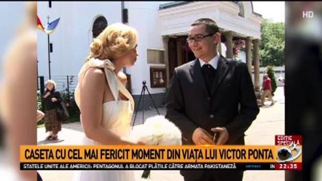 Caseta cu cel mai fericit moment din viața lui Victor Ponta. Invitați surpriză la eveniment
