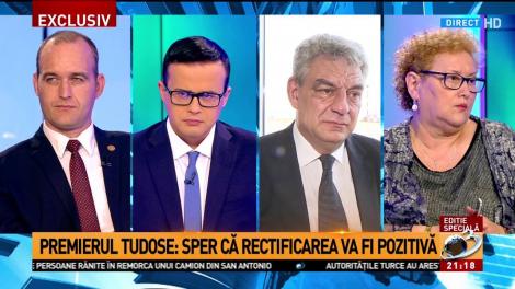 Mihai Tudose, despre rectificarea bugetară