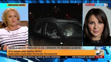 Ana Maria Pătru, declaraţii în scandalul momentului